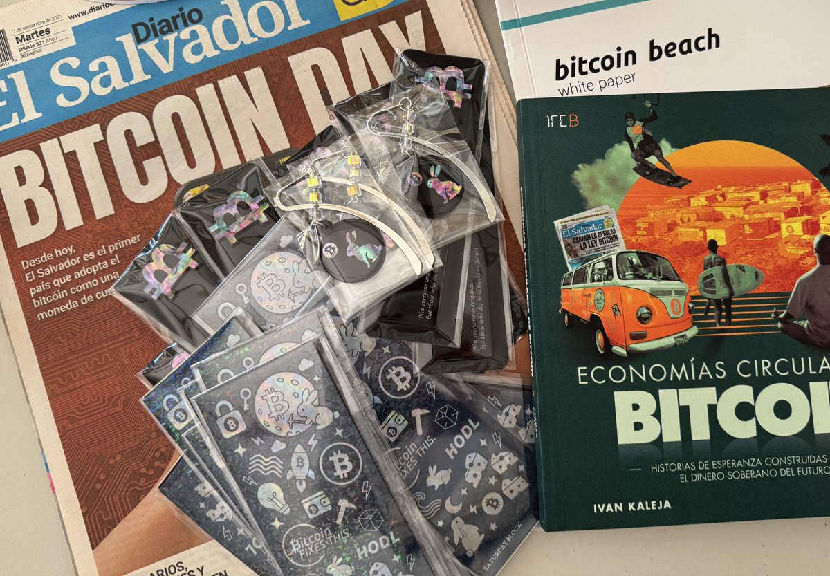 BitcoinHanbit's tweet image. These cute goods from @SaturdayBlock are part of a new approach:
creating value ourselves and putting it back into circulation.

Making Bitcoin more accessible for everyone.

Designed and manufactured by @SaturdayBlock,
and donated to @HopeHousesv.
with delivery support provided