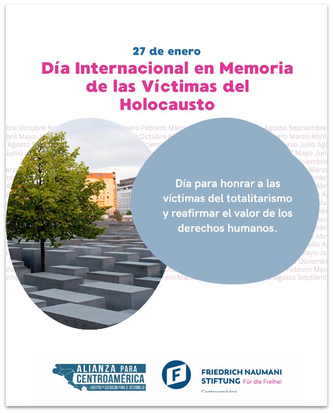 Hoy, 27 de enero, recordamos a las víctimas del Holocausto. Honrar su memoria es reafirmar nuestro compromiso con la dignidad humana, la libertad y los derechos humanos, pilares de toda sociedad democrática. 🕯️
#DerechosHumanos #Libertad