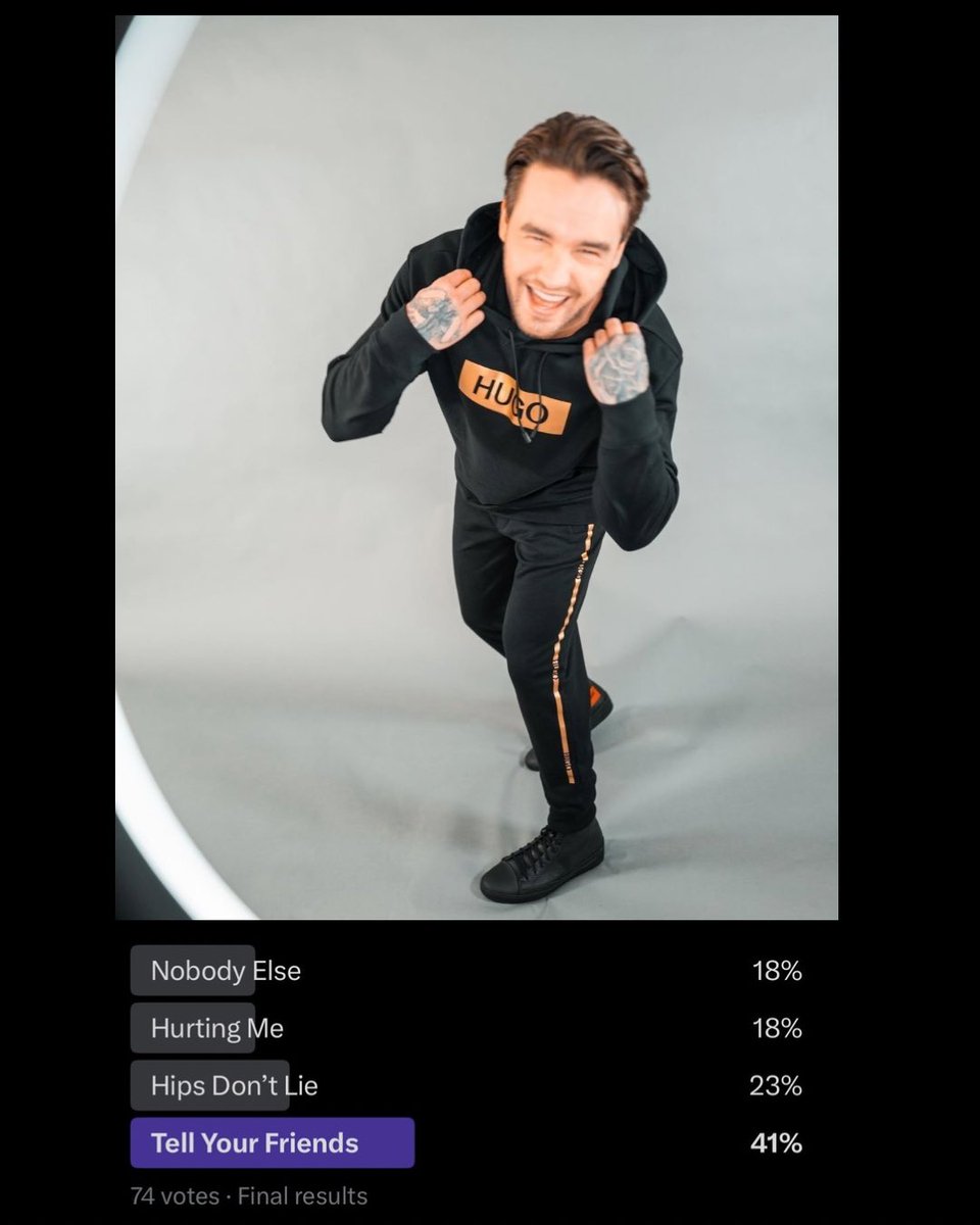 VickyNicole3's tweet image. Every Wednesday, we dedicate the day to streaming one of Liam’s songs. Tomorrow (Wednesday), we’ll stream Tell Your Friends❤️✨

#StreamTellYourFriends #LiamPayneForever #LiamPayne #TellYourFriends #StreamLiamPayne #WeLoveYouLiam