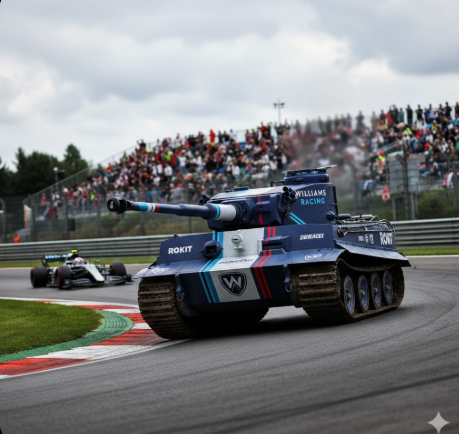 Bayas5233's tweet photo. @Nachez98 @Auto_Racer_it el williams siendo doblado por russell... https://t.co/U0yB2kenb6
