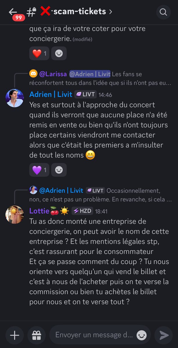 thelittletiders's tweet image. Mdrrr il m’a kick après cette simple question
Si t’es clean et que quelqu’un te pose une question qui permet de le prouver t’as tout intérêt à y répondre, pas à bloquer cette personne
J’en tire des conclusions🤓