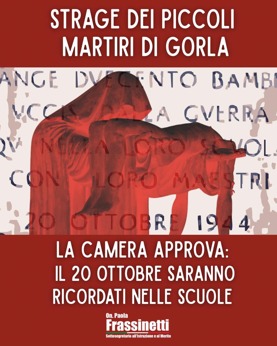 Paola Frassinetti tweet media