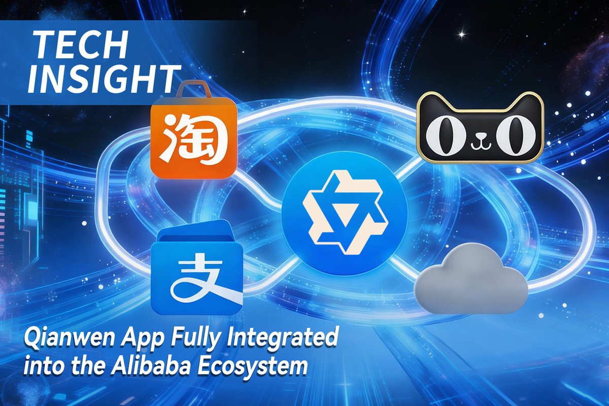 ChinaAMC_HQ's tweet image. #TechInsight  Alibaba’s Qwen’s Leap—  From “Super Brain” to AI’s “Central Nervous System”

“Order two sugar-free lattes and have them delivered downstairs to my office.”
“Plan a weekend trip from home to Times Square, including transportation and hotel recommendations.”
With the