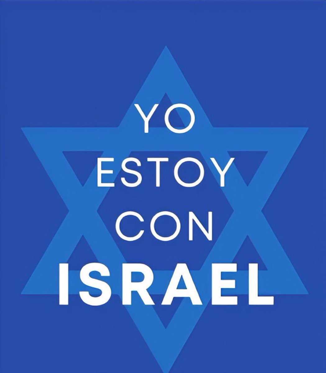 RocioInfantesb's tweet photo. 🇮🇱 Yo apoyo al pueblo de Israel ¿Cuántos más conmigo? https://t.co/1PSo7Y3nEY