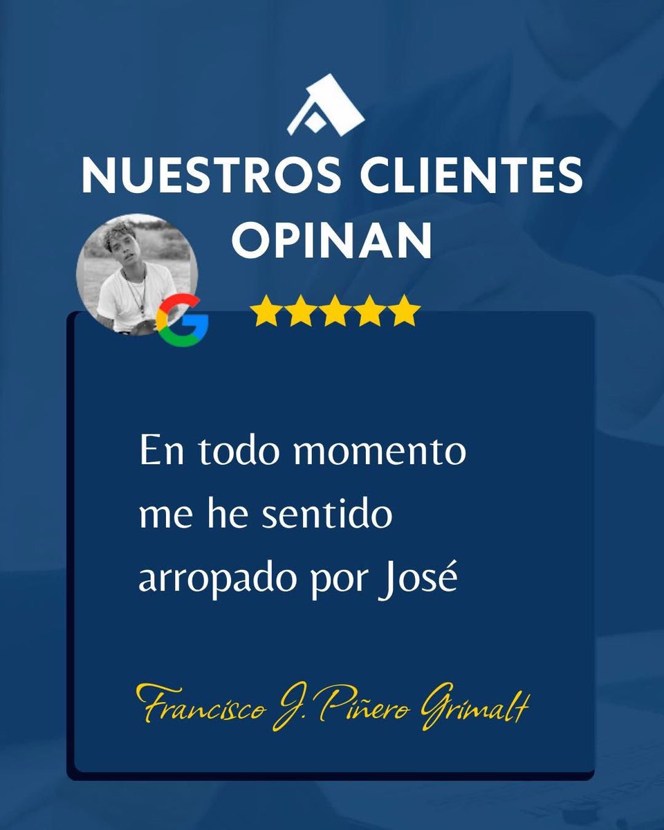 casAzul_inmo's tweet photo. ¡Muchísimas gracias por tu comentario y por confiar en nosotros para la compra de tu bungalow en El Campello Fran! ❤

Nos alegra saber que te has sentido bien acompañado durante todo el proceso y que José ha estado a la altura de tus expectativas. https://t.co/vMPqFhWTBb