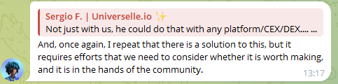 Feels like the SPAD team needs a real show of community support right now!
Go check their Telegram: t.me/SrcPad_pro/1 
their X: <a href="/srcpad_pro/">SRCPad | Official Launchpad & Marketplace</a> , engage and speak up. 

Time to show up.

We need our builders. 💪
<a href="/srcpad_pro/">SRCPad | Official Launchpad & Marketplace</a> #src20
<a href="/TheApeBitcoiner/">The ₿itcoin Ape 🐵₿</a> <a href="/trudeeart/">TRUDEEART.BTC</a>