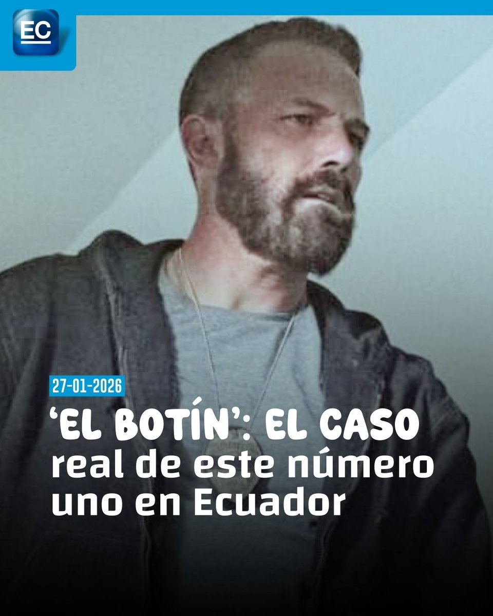 elcomerciocom's tweet image. 👉 f.mtr.cool/cgvnakgfhx | 😲 ‘El botín’ reina en Ecuador 
#Netflix #ElBotín #Cine #MattDamon #BenAffleck