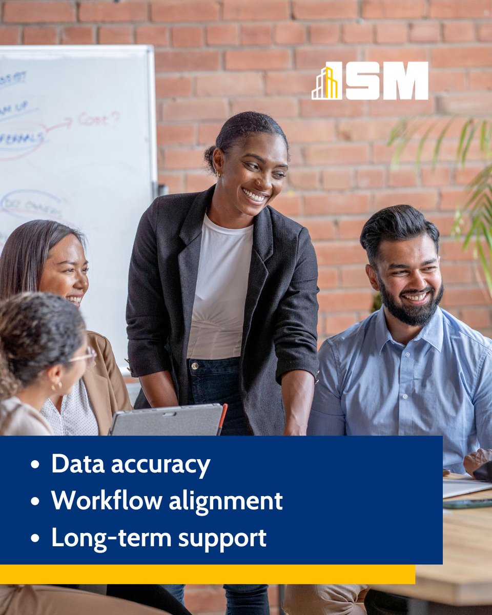 ISMServicesInc's tweet photo. Partnering with ISM means more than purchasing software. It means building a sustainable, integrated facilities ecosystem.

Connect with ISM and discover how to streamline your facilities' systems. https://t.co/r0MrDmh7tG