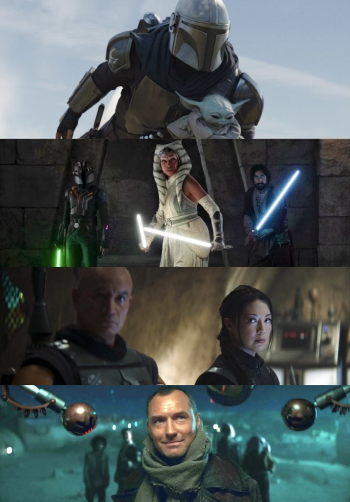 cosmic_marvel's tweet photo. Dave Filoni’s Mandoverse film will reportedly be reworked into a limited series for Disney+ if ‘THE MANDALORIAN AND GROGU’ flops at the box office.

(via @DanielRPK) https://t.co/LALFb6LTQg