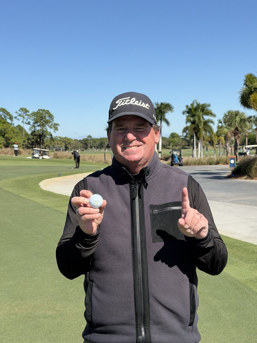 ⛳️ HOLE-IN-ONE ALERT!

Ned Weaver recorded the 10th hole-in-one of his career today during the PGA Senior Junior on the Dye Course at PGA Golf Club!

📍 171 yards
🏌️‍♂️ 5-hybrid
👀 Witnessed by partner DJ Holub

Congratulations Ned!! 

#welovethisgame
