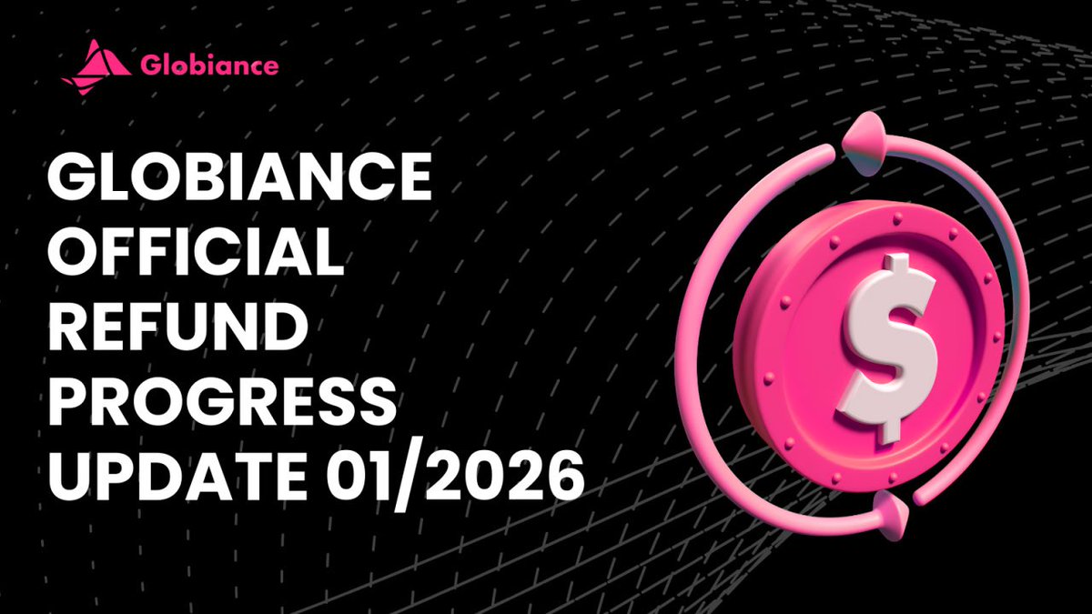 globiance's tweet photo. Globiance OFFICIAL REFUND PROGRESS UPDATE  01/2026

Voluntary refunds continue

https://t.co/QBWyWr35df https://t.co/4l6Z2B5wxY