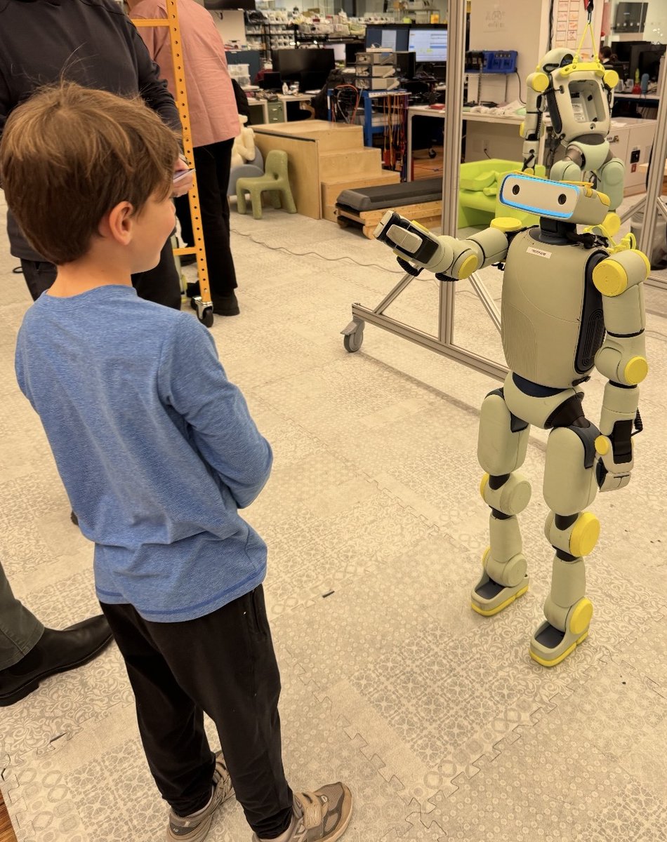 Fauna is built to be around people.

Here's my son lighting up while meeting first robot. https://t.