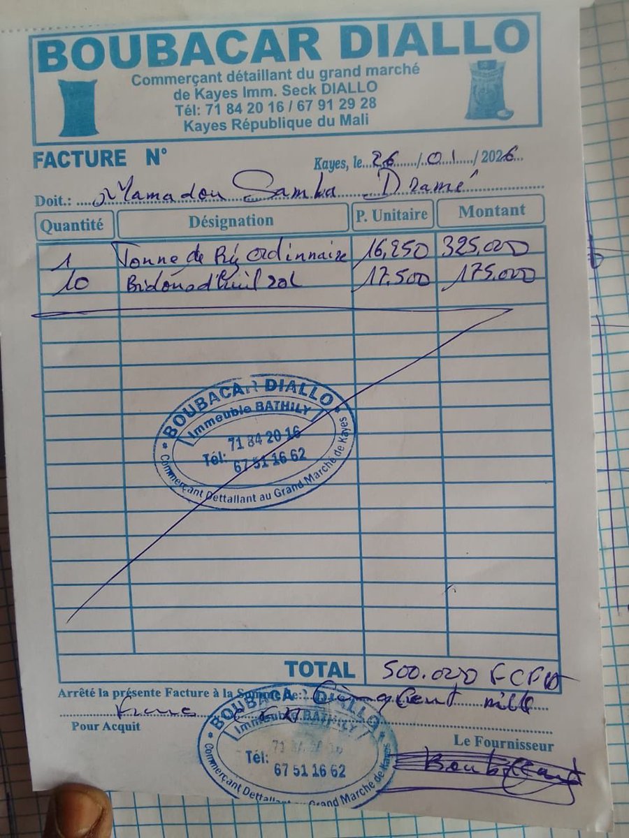 1 tonne de riz + 10 bidon d’huile de 20L = 765€, la famille vous êtes chaud pour faire une cagnotte de 10k€ pour nourrir un maximum de personnes habitants dans des villages reculées au Mali ? On s’ferait ça autour d’un live caritatif en essayant d’inviter des