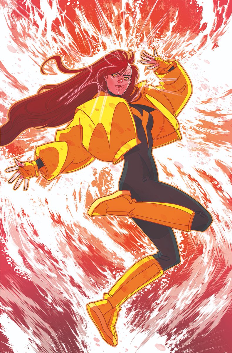 S_Marguerite's tweet photo. Hello, I did an #UltimatePhoenix cover for #UltimateWolverine #13 - published this January 🔥 Really dig this jacket and boots!
#MarvelComics #Wolverine #phoenix #comicscover #digitalart #comics #illustration #bookcover #margueritesauvage https://t.co/ufVbZeBpwI