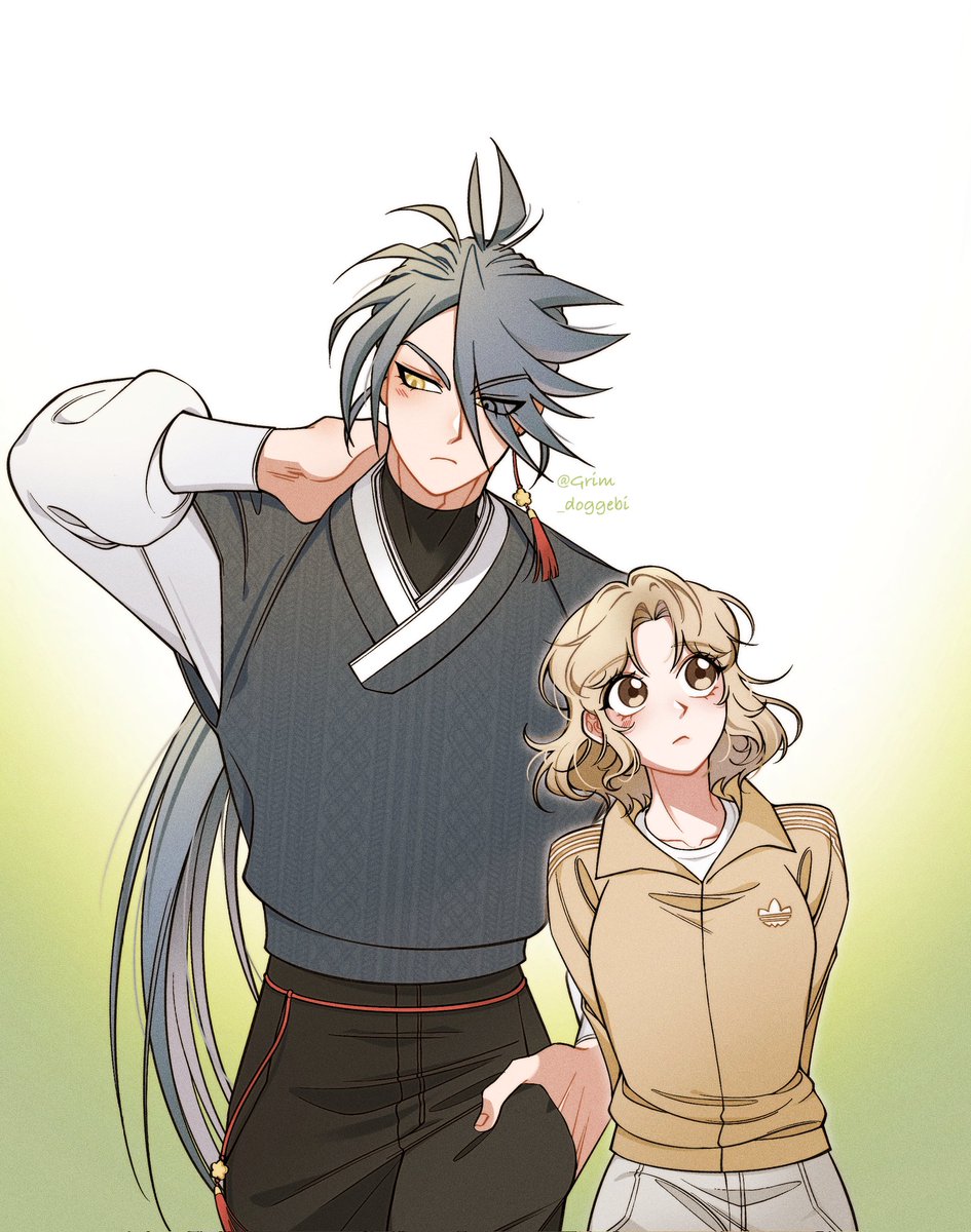 #잔반없는날 #드림
묘한 기류