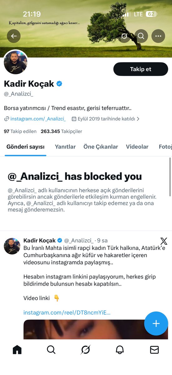 petrareyis's tweet photo. @BurrakkCAN Aynen hiç affetmez :) https://t.co/mhvS43SUIp