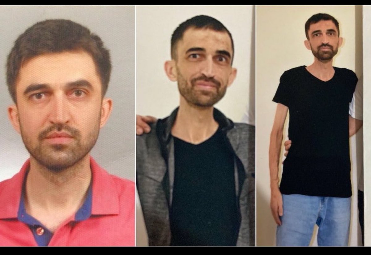 👉🏻MEHMET PARLAK, een een nierige kantoorbediende, vecht sinds mei 2023 voor zijn leven in de gevangenis. 
Het regime in Turkije pleegt marteling en er is geen verjaringstermijn voor marteling.

BununAdı İşkencedir