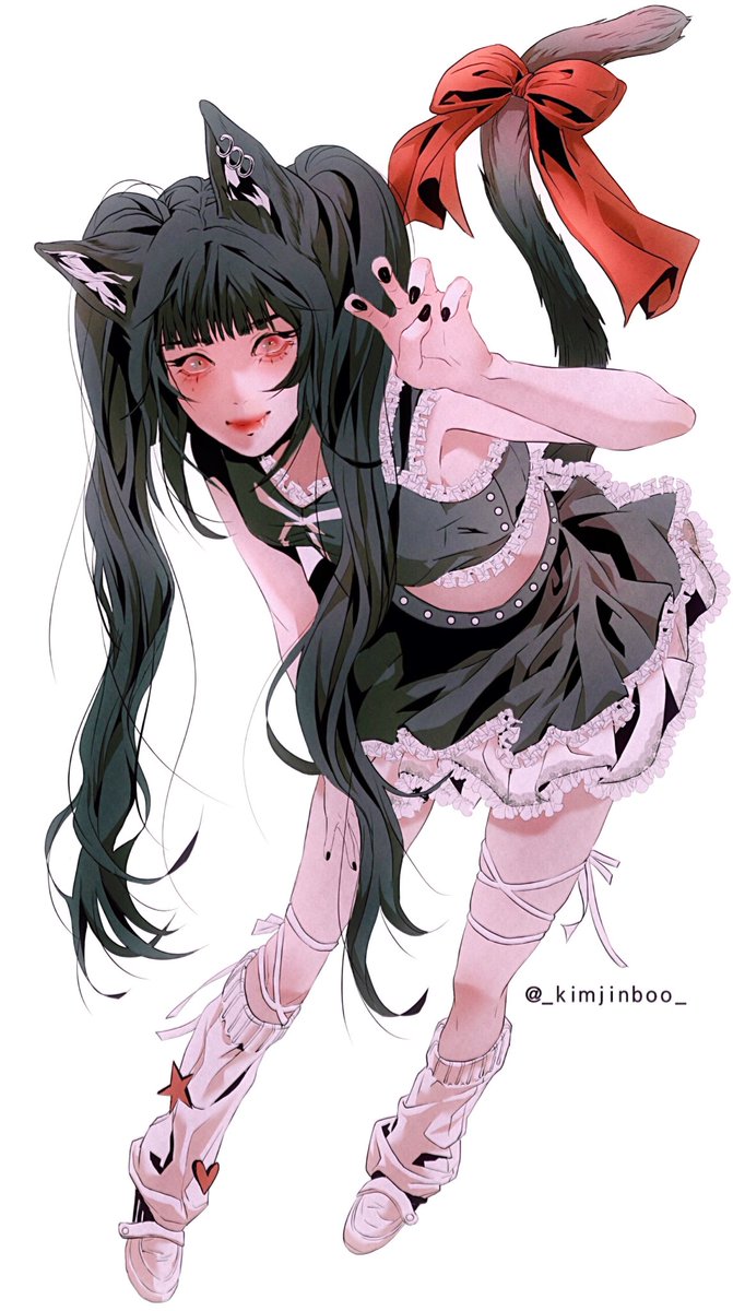 검은 고양이 🐈‍⬛
#커미션 신청 받구 있습니다~