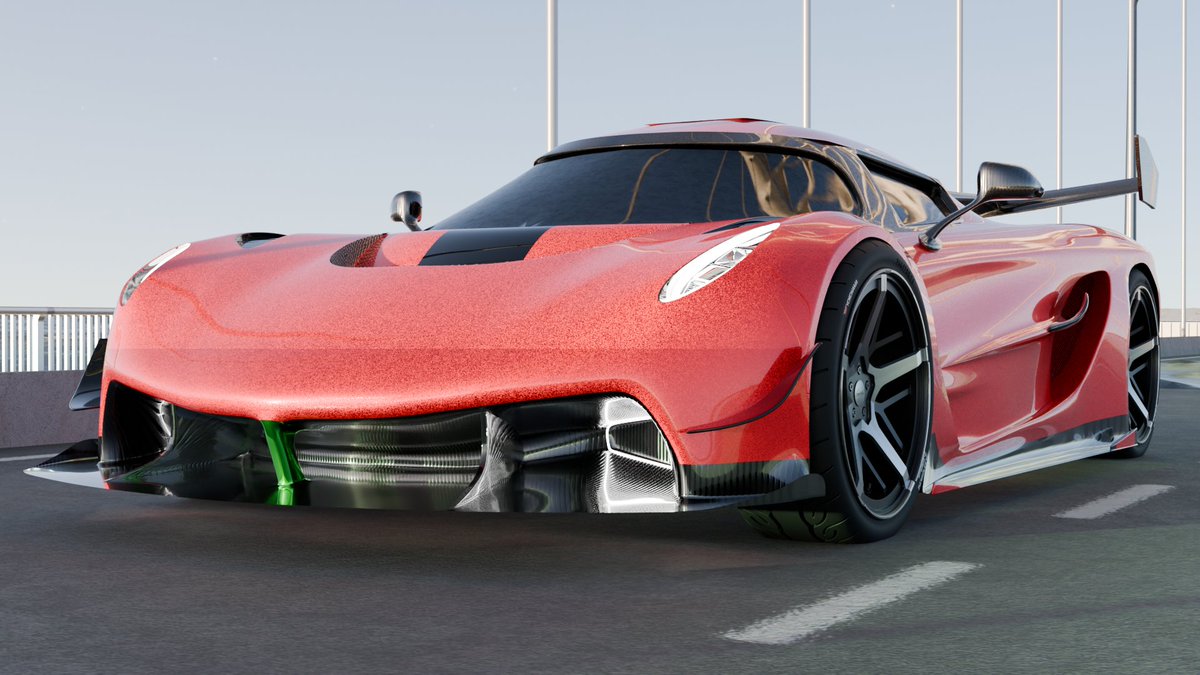 ufukkc013's tweet photo. I designed Koenigsegg Jesko ( my favorite model )
I changed some parts but i redesign again by adding parts like need for speed games 😃
#b3d #3d #3DModel #blender #car #koenigsegg #art #design https://t.co/UoHBlT7Phh