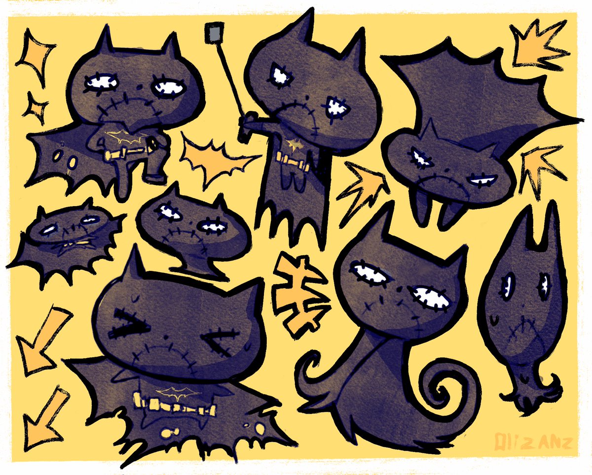 Silly Cassandralings I’ve doodled  throughout my day #cassandracain #Batgirl