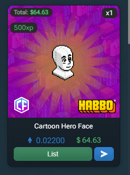 Se vende: 

Dragon de Fuego Jade
Lampara Dragon Arcoíris LTD Numero  22
La Heladera Plateada

Nfts: 

Cartoon Hero Face
Xmas 2022 Speech Bubble

Sorteo 100c 
😁☺️

RT + Follow