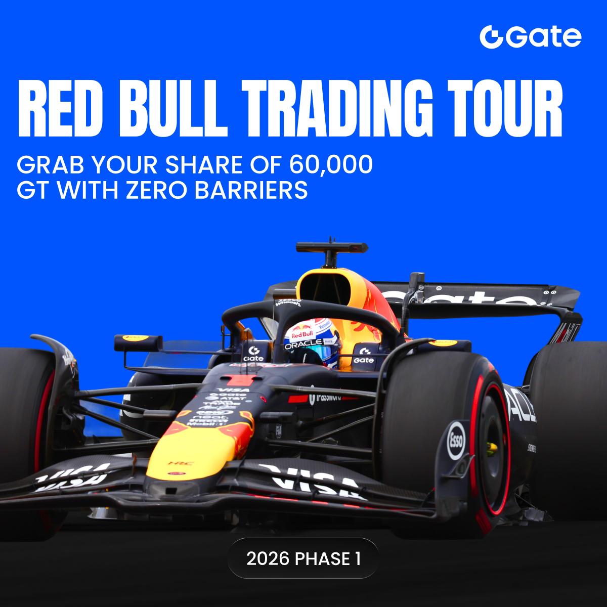 Mb_you_know's tweet photo. Buckle up 🏎💨 the 2026 Red Bull Trading Tour is back and it’s bigger than ever.

This season brings higher stakes, bigger rewards, and real F1 experiences. 
Whether you’re a pro trader or just getting started, there’s a chance to race your way to the podium.
$Gate https://t.co/s0wy7TcySA