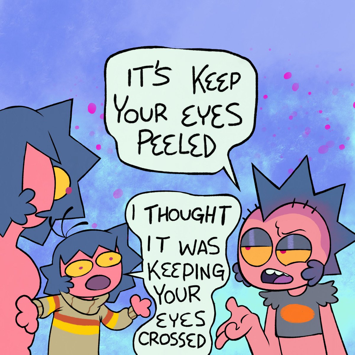 Filsonink's tweet photo. Keep Your Fingers Peeled (1/2)
(Exclusive Comic Dub FT. @takamochis As Punk Filson Available At My Patreon ➡️➡️➡️ https://t.co/SDfhxM0vAC)
#webcomic #digitalart #cartoon #endlessresidents https://t.co/k0DqK1k3ss