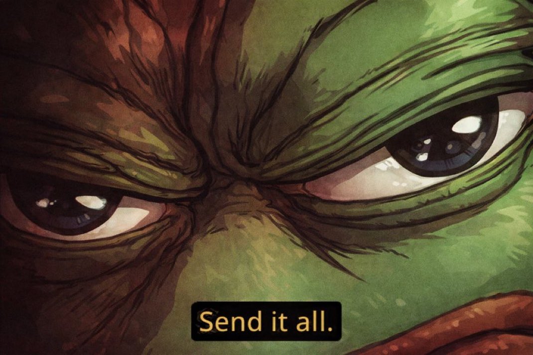 You know what would totally save the trenches?  $Pepe running to 1b with <a href="/Matt_Furie/">𝓜𝓪𝓽𝓽 𝓕𝓾𝓻𝓲𝓮</a> support while getting all creator rewards.
Make it happen