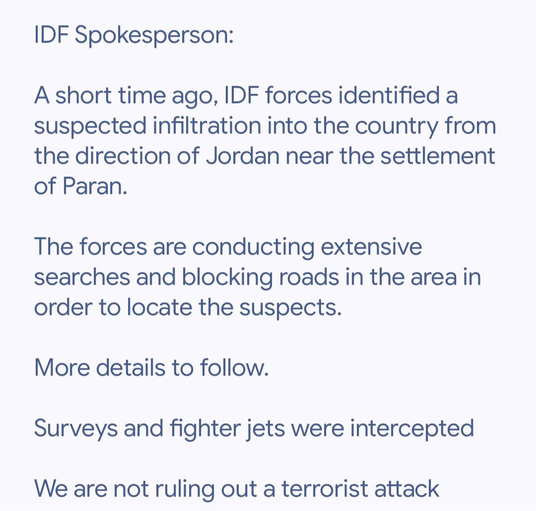 TheWarPolitics0's tweet photo. 🇮🇱🚨
#Israel #Iran #Jordan #Paran https://t.co/WcAV84ltj4