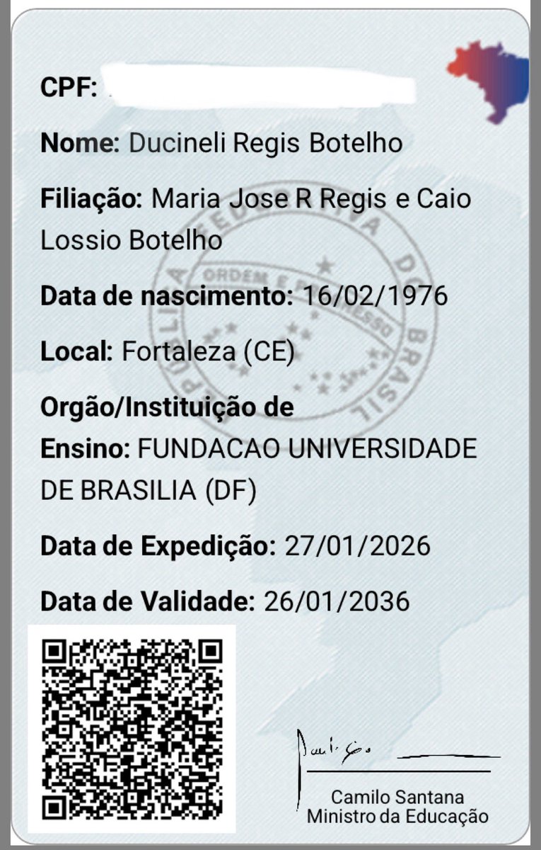 CConectada_'s tweet photo. Por Profa. Ducineli Botelho

Agora sim, oficialmente, docente….com a Carteira Nacional Docente…para usufruir de milhares de benefícios, descontos e oportunidades 😎🥰📚

Foco, determinação e muito café!!!

#unb #graduação #posgraduação #discentes #contabilidade https://t.co/41Ya0plfAr