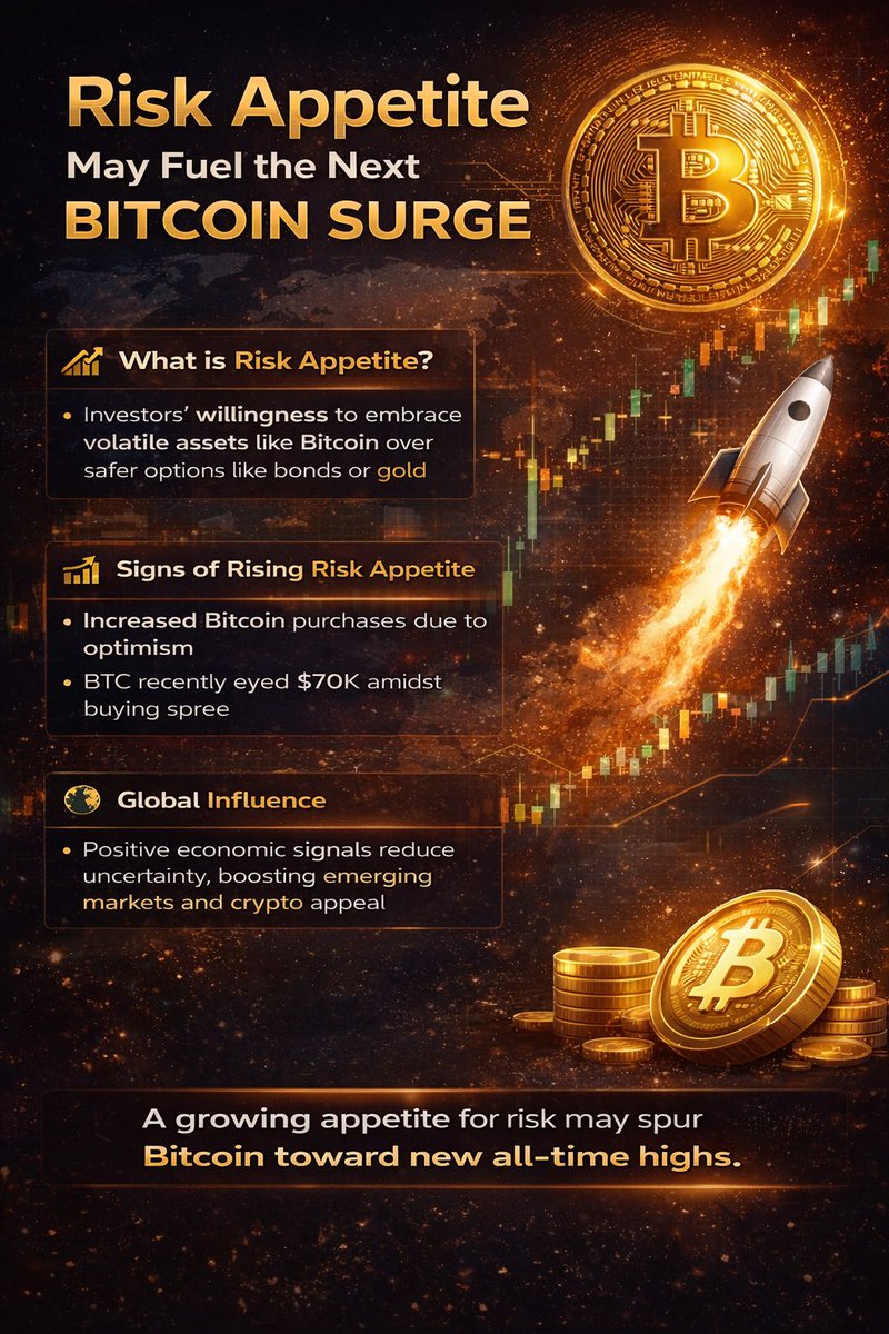 PetCoin_ofc's tweet photo. 📈 Rising risk appetite could be the key to Bitcoin’s next surge.
When investors embrace risk, BTC tends to lead the move 🚀
#Bitcoin #Crypto #BTC #MarketTrends https://t.co/AeiLNCp2hQ