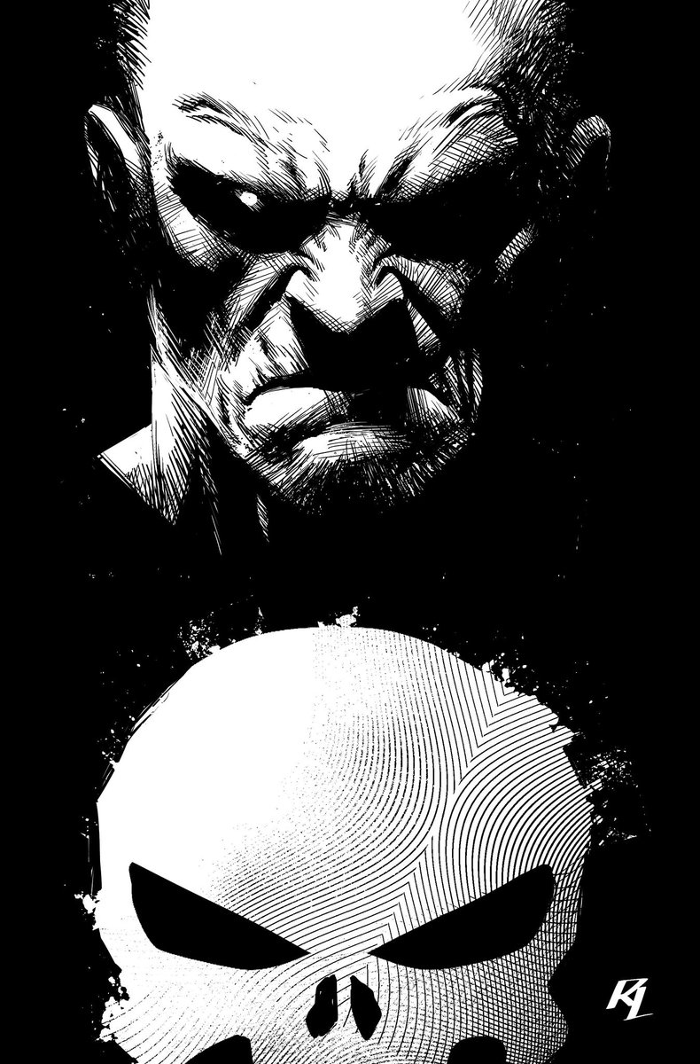 LatinaRiccardo's tweet image. The Punisher #ThePunisher  #sketchart #inkdrawing