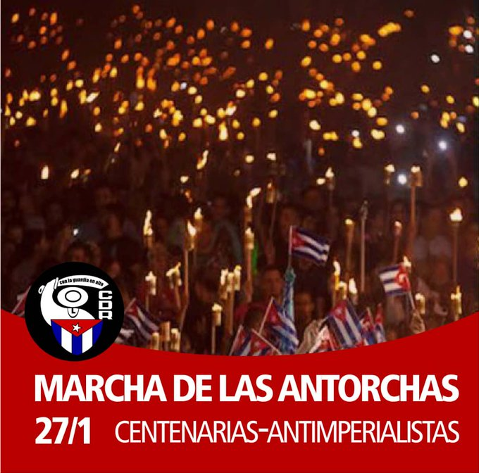 #Cuba se levanta en una sola luz por el apóstol
#SanctiSpíritusEnMarcha