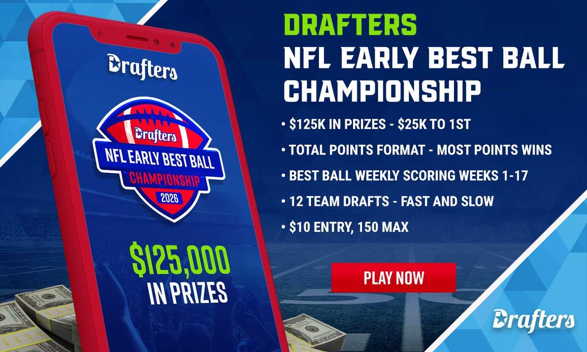 Drafters Fantasy Sports tweet media