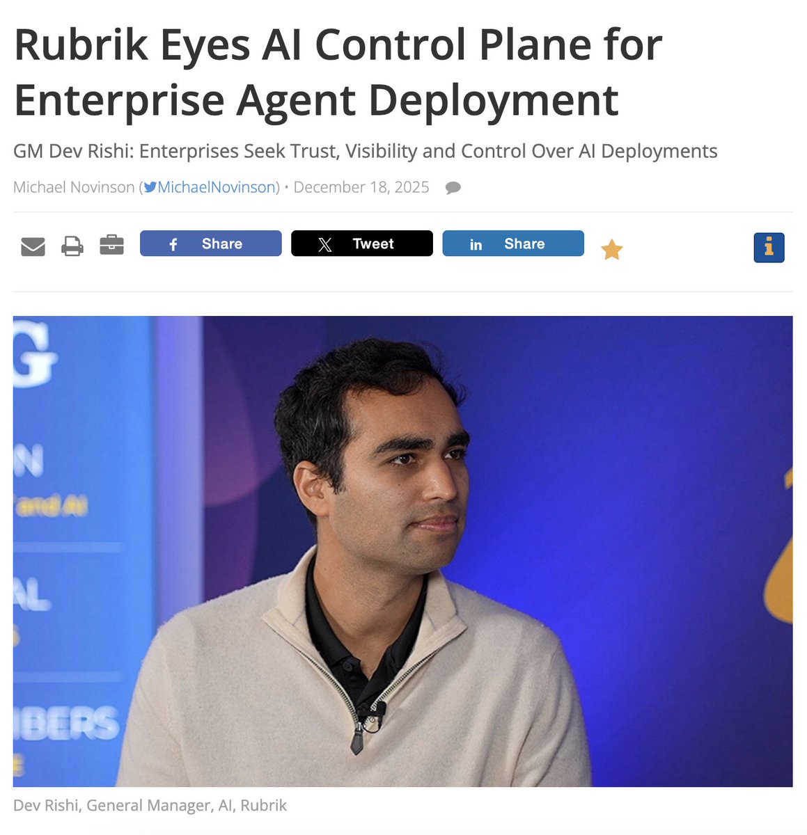 Predibase by Rubrik tweet media