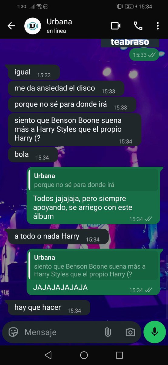 radio urbana es la mejor radio del país y no pienso discutir con nadie. 
Clara esta la prueba de que el mundo te necesitaba de vuelta Harry 💋