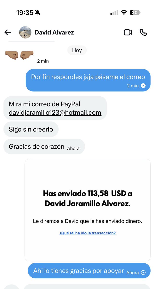 Ganador de los 100€ de ayer 🤝 seguiré este proceso a diario hablando a la gente que entre siempre en la dinámica muy atentos 🔥🔥🔥🔥
