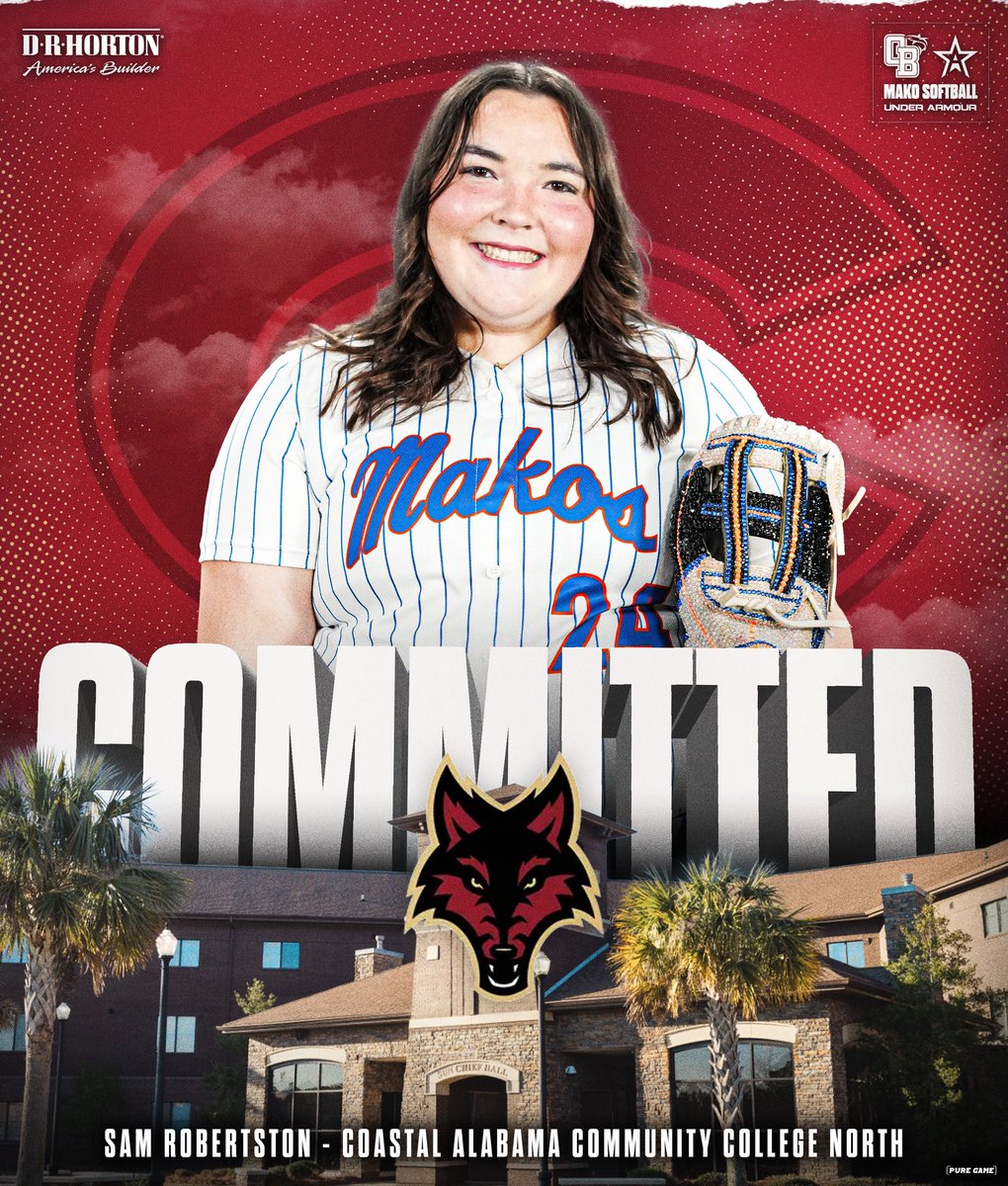 oba_softball's tweet photo. She’s headed NORTH ⬆️! Congratulations to Sam Robertson on her commitment to Coastal Alabama Community College - North! We are so proud of you! GO YOTES! 🖤🐺♥️ https://t.co/rkGXkWVpch