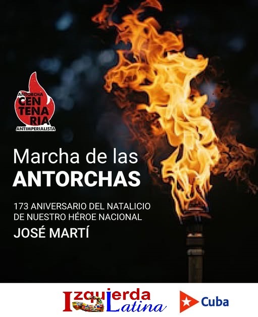 Hoy en la noche sobre el cielo de #Cuba brillará una sola estrella, la del Apóstol, que nos guía desde su altura con su #AntorchaCentenaria el camino digno de la #IzquierdaLatina.