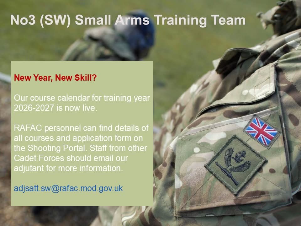 No.3 (South West) Small Arms Training Team RAFAC tweet media