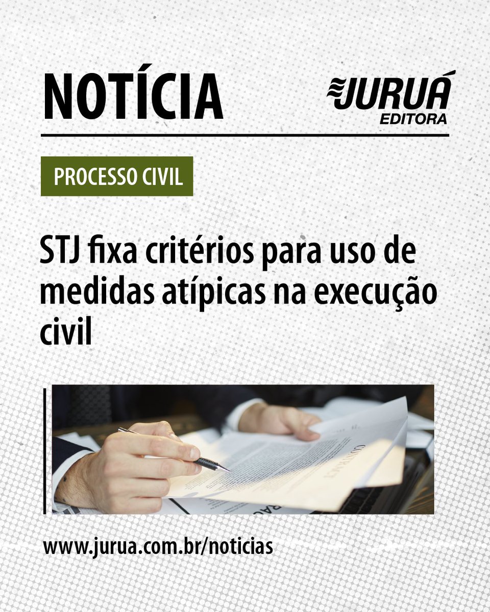 editorajurua's tweet image. ✅ Para saber mais e ler a íntegra dessa notícia, acesse agora: jurua.com.br/noticias.
Esta notícia refere-se ao REsp/SP/STJ 1.955.539
Fonte: STJ
#processocivil #cumprimentosentença