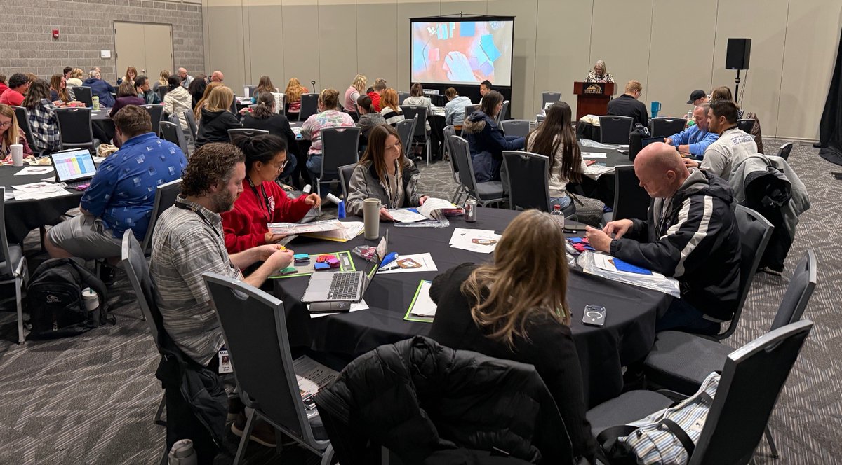 EAIeducation's tweet photo. EAI Education is SO excited to be exhibiting at UCTM and connecting with so many passionate educators. We just wrapped up our hands-on workshop using algebra tiles and it was a hit!
If you’re attending the conference be sure to stop by booth #10 and say hi!#UCTM #MathEducation https://t.co/xwxLB5BsBs