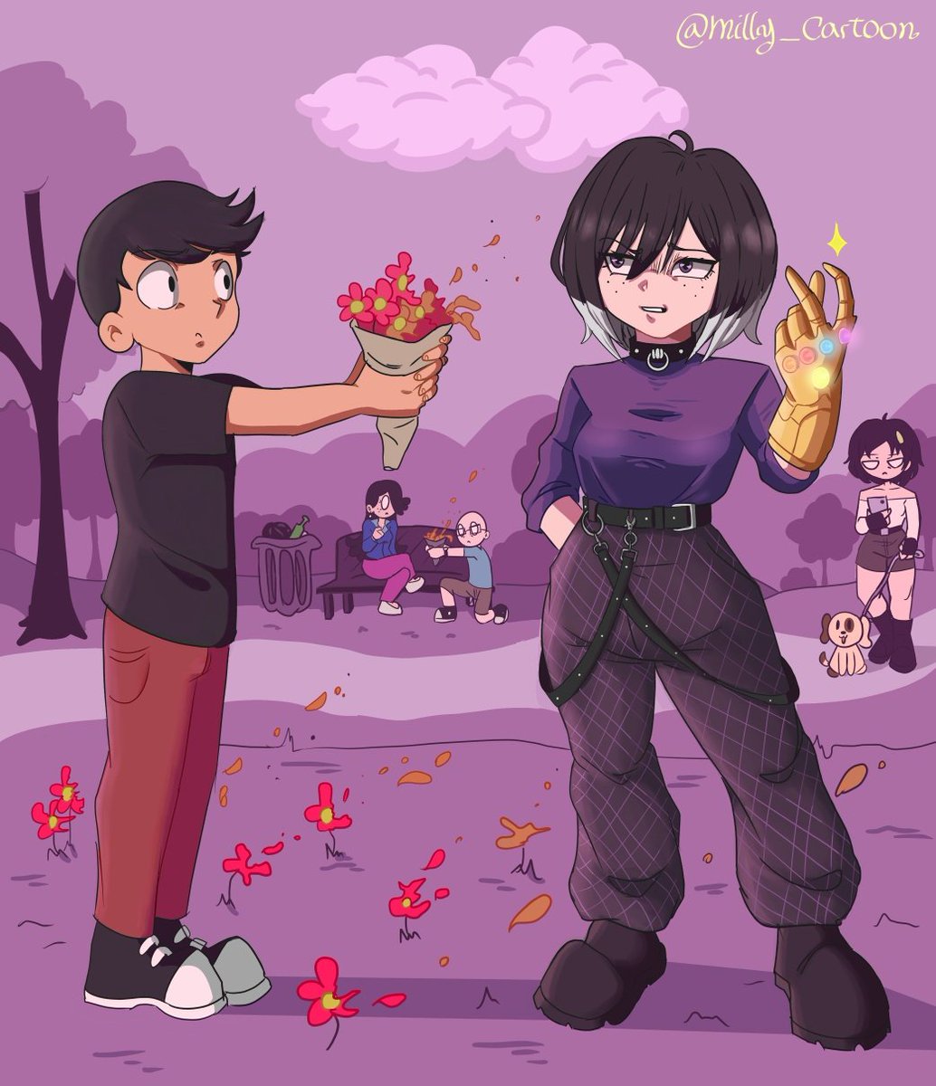 IZANA_THL's tweet image. #ArtTrade Creo que Enrique no causó una muy buena primera impresión en Liorin… tal vez para la próxima tenga más suerte, campeón 😌 ¿tú qué opinas?@felipe210707  y muchas gracias @milly_cartoon como siempre 
#TheLoudHouse #ocs