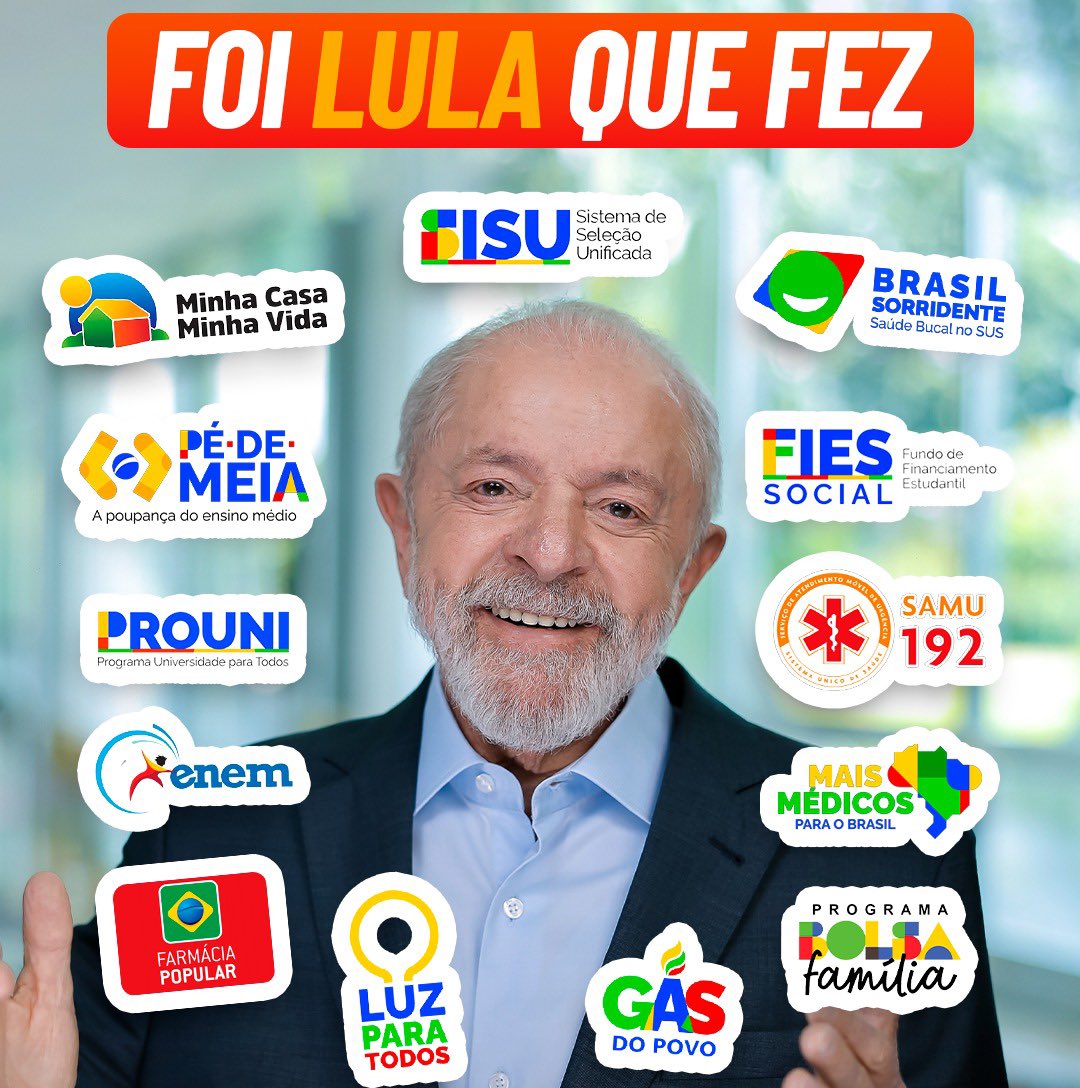 LULA É TRABALHO