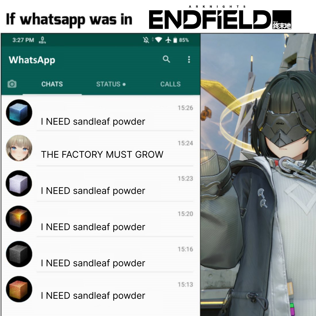 arknights endfield experience