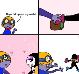jeerkiefre18366's tweet photo. Thats how they met 💥
(the quality is bad on purpose)
#CarlBrawlStars #MeepleBrawlstars https://t.co/jYqg6cXF8D