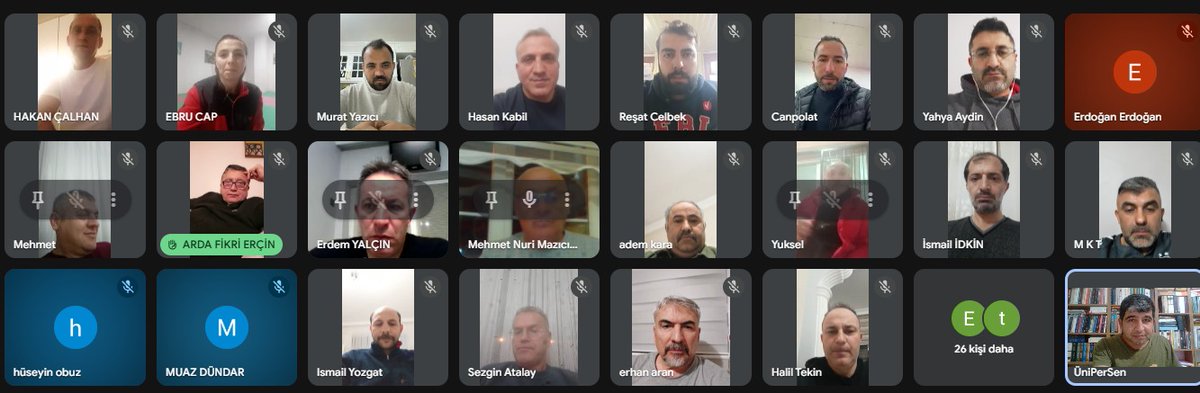 Ocak ayı olağan aylık temsilciler toplantımızı online gerçekleştirdik. 
Görevde yükselme ve unvan değişikliği sınavları, tayin sorunu ve yükseköğretim tazminatının idari personele de ödenmesi üzerine önemli kararlar alarak mücadelemizi büyütmeye devam ediyoruz. 
Birlikte