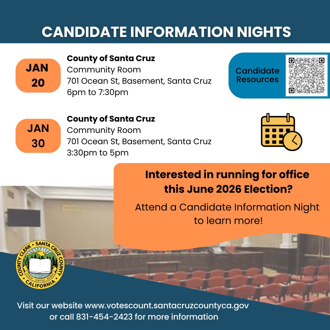 Santa Cruz County Clerk/Elections tweet media