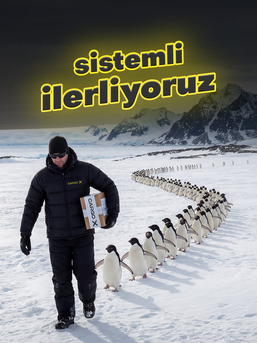 Bizde kimse yolunu kaybetmez; çünkü sistemli ilerliyoruz.

#CARGOX