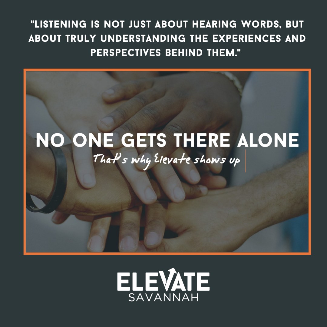 ElevateSavannah's tweet photo. Here at Elevate Savannah, we believe listening is about truly connecting with our students’ experiences and perspectives. We believe everyone deserves to be heard and understood, and our Teacher Mentors are committed to providing students with the support they need to thrive!✨ https://t.co/cK07I923Zp